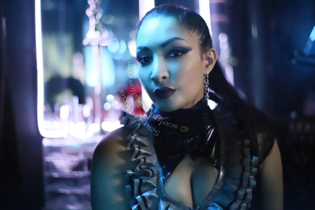 Austin Dominatrix Goddess Scarlet Vexus Dungeon Portrait