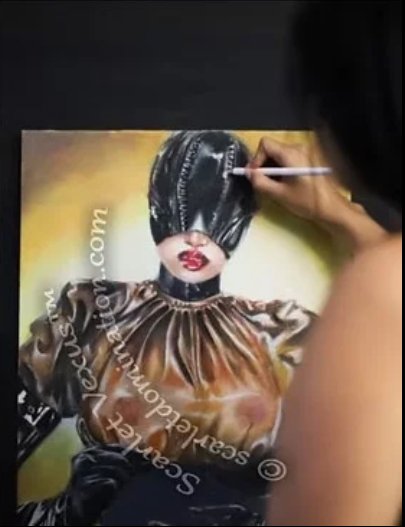 Austin Dominatrix Scarlet Vexus -Austin's Original Multidisciplinary Goddess - unusual BDSM experiences incorporating into femdom unexpected skills. Artwork as a...